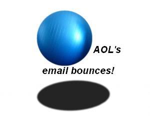 AOL's email bounces